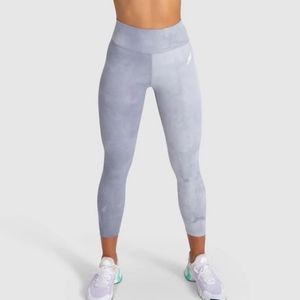 DoYouEven Tie-Dye Leggings - Slate Grey - Small